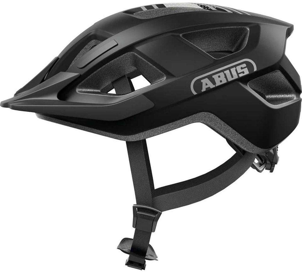 ABUS Fietshelm aduro 3.0 led race black l - 58-62 cm - zwart - geschikt voor gebruik op elektrische fietsen - stadsfietsen - 335 g