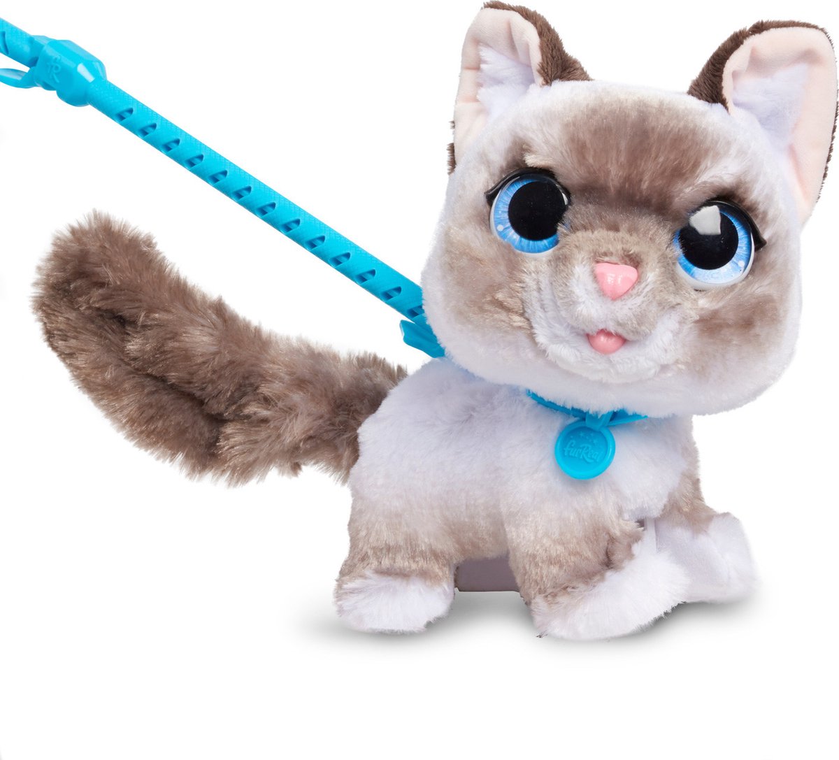 Just Play Furreal wagalots kitty kat - interactieve pluchen knuffel