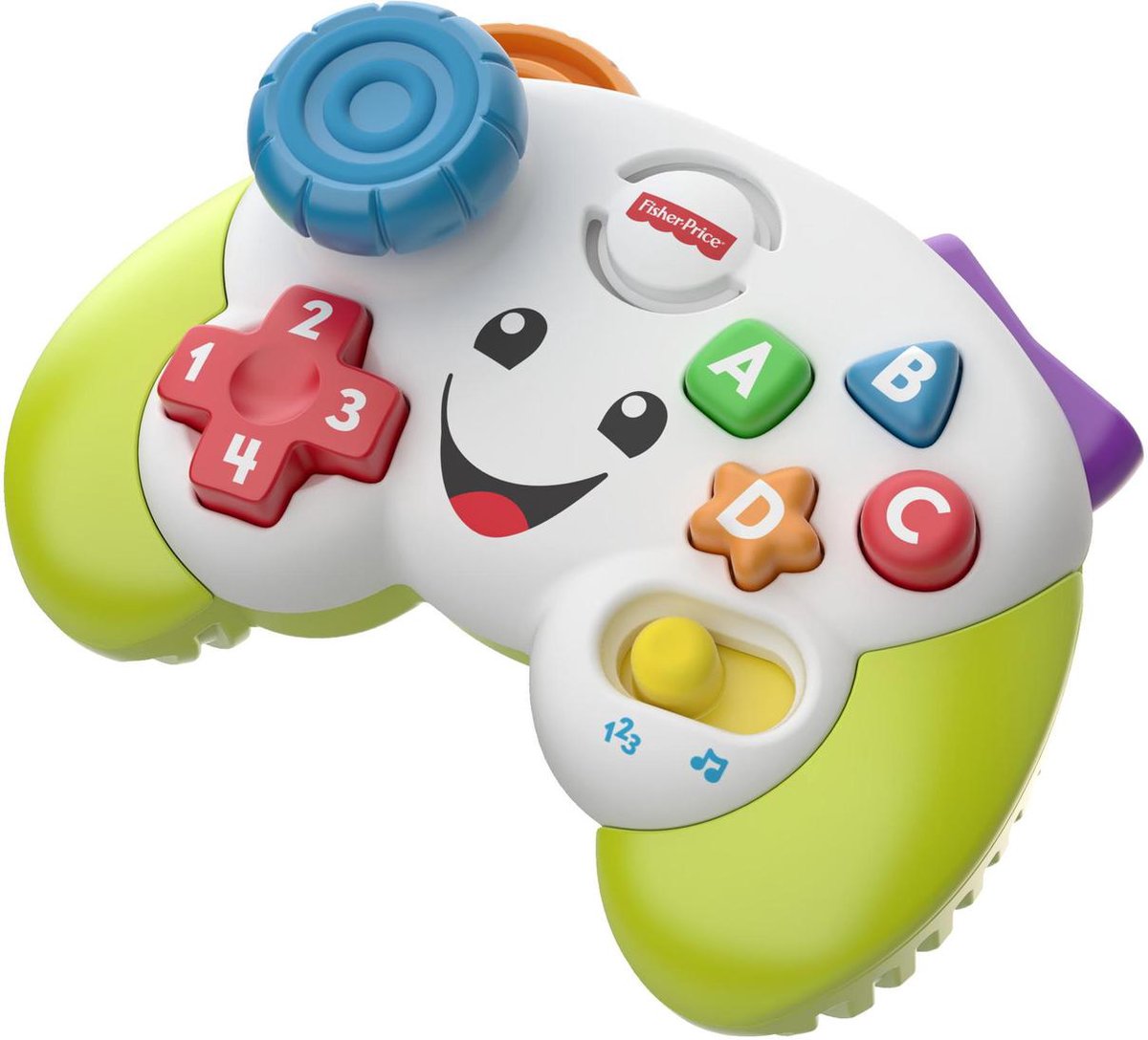 Fisher-Price leerplezier spelen en leren controller - muzikaal babyspeelgoed met lichtjes