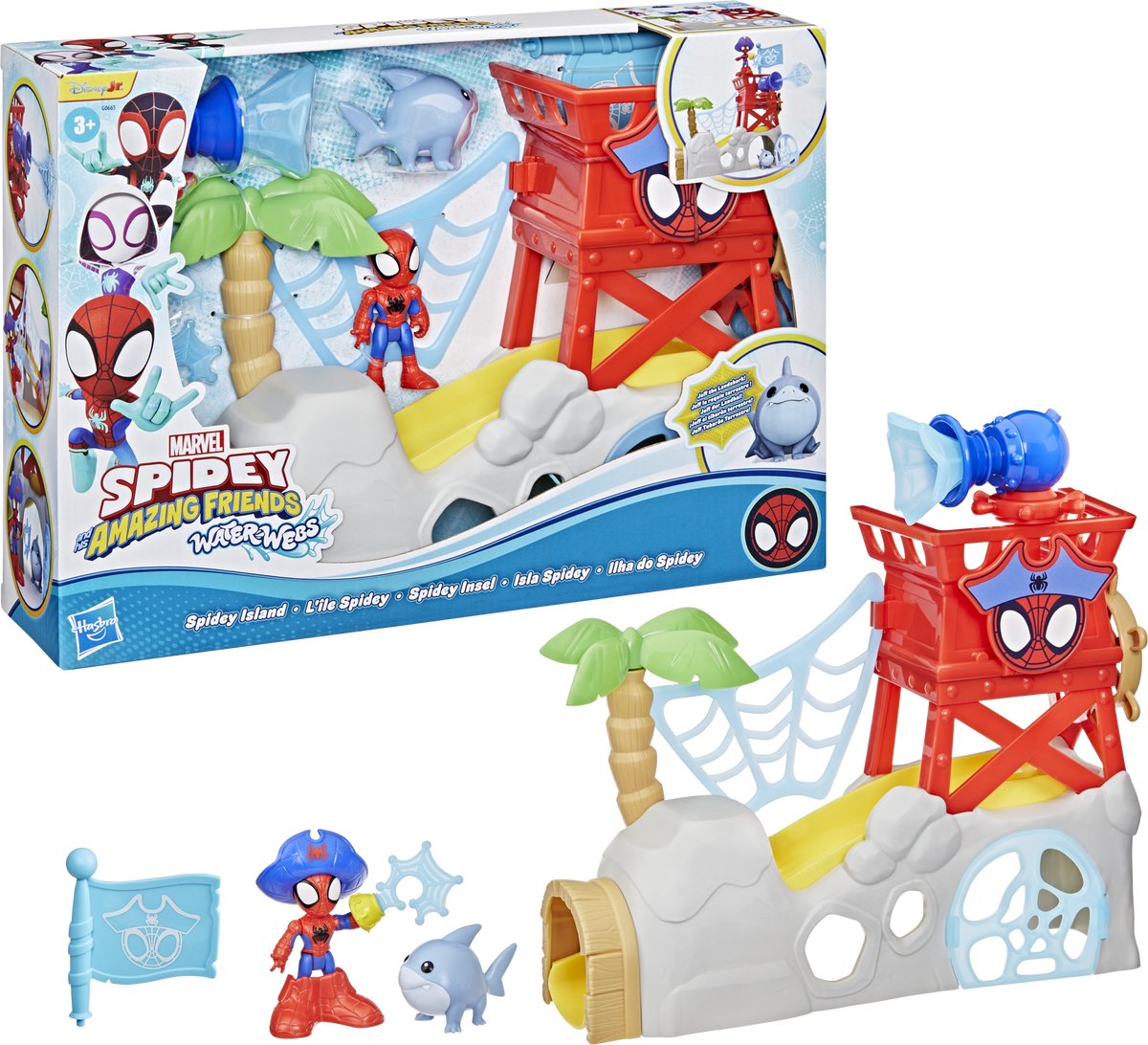 Hasbro Spidey water-webs pirateneiland