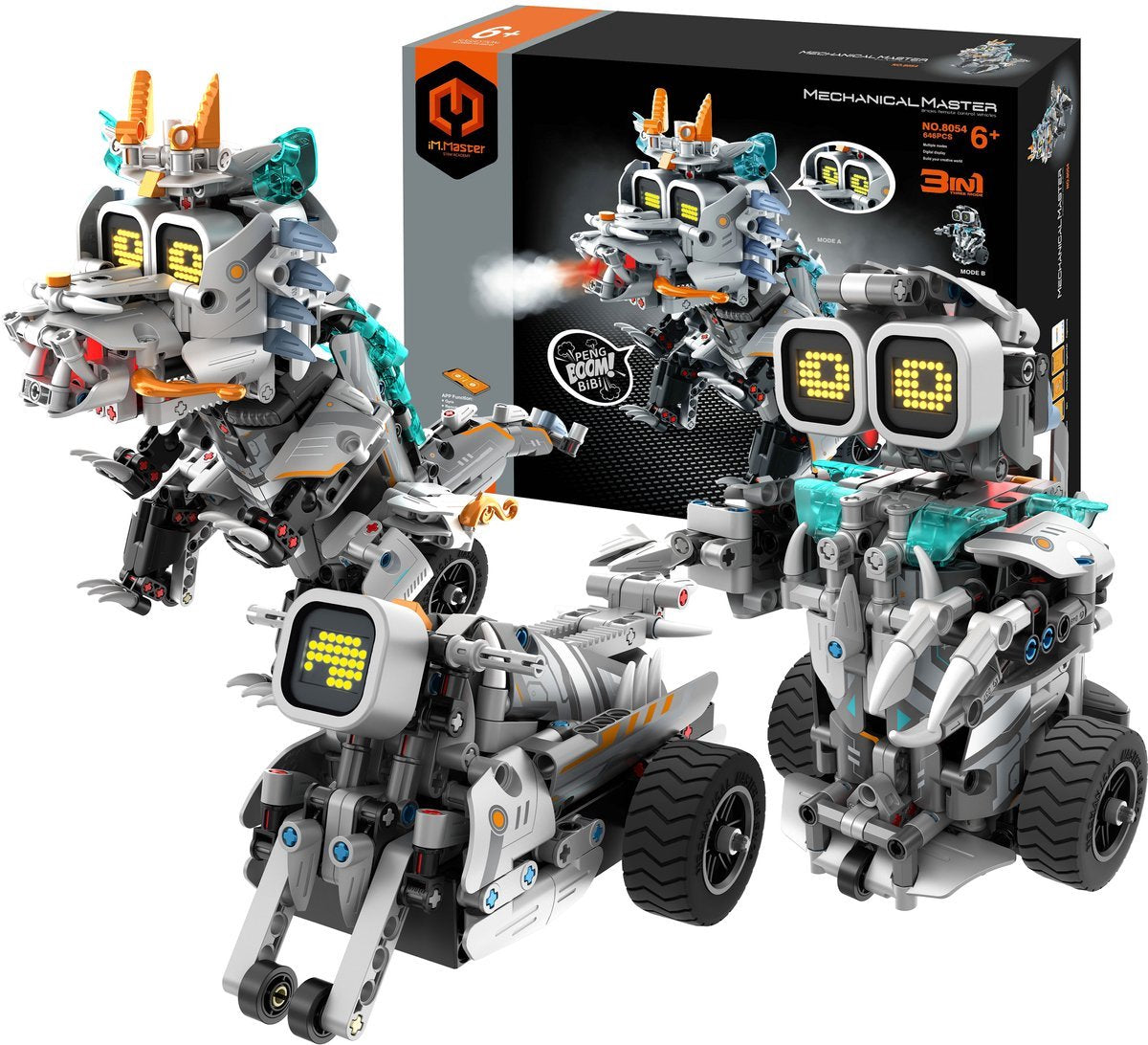Gear2Play Im.master – 2.4g r c 3-in-1 programmeerbare robot