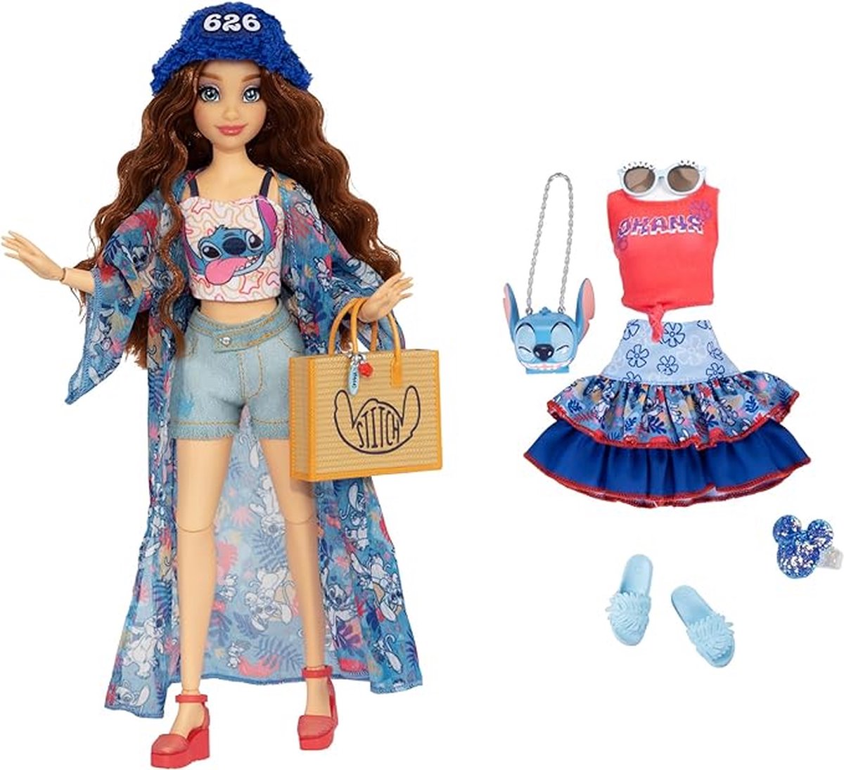 Jakks Disney stitch fashion inspired by summer ily 25 cm pop