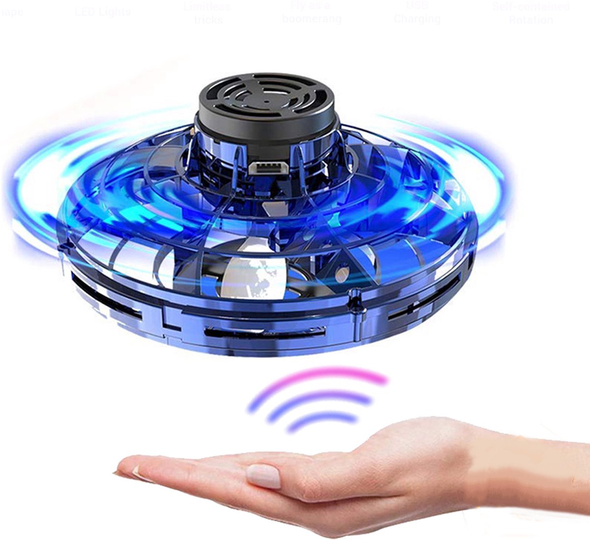 Gear2Play Disky fly met led