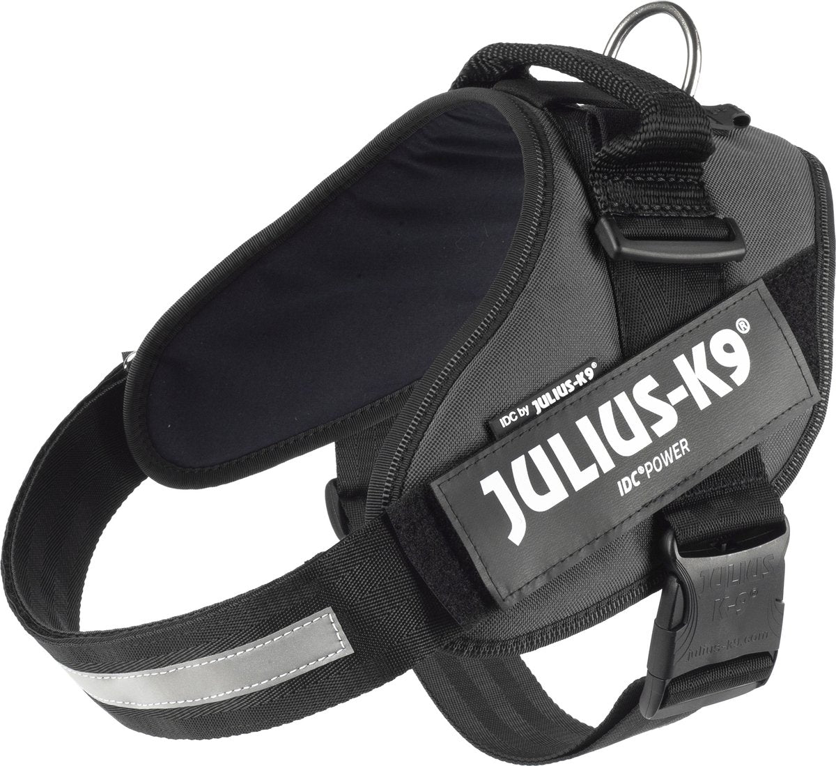 Julius K9 idc powertuig voor hond antraciet maat 2 71-96 cm