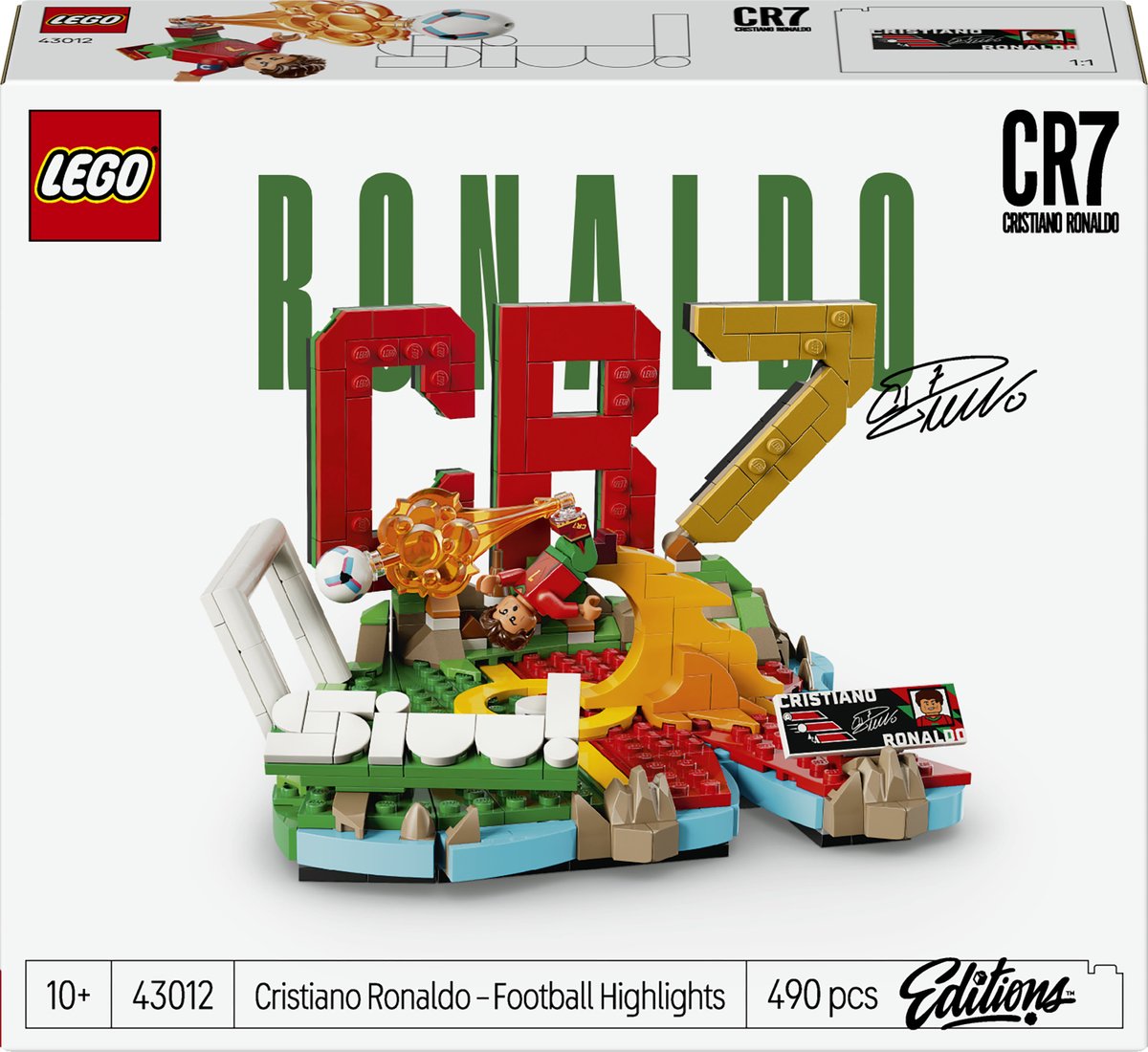 LEGO editions 43012 cristiano ronaldo voetbalhoogtepunten