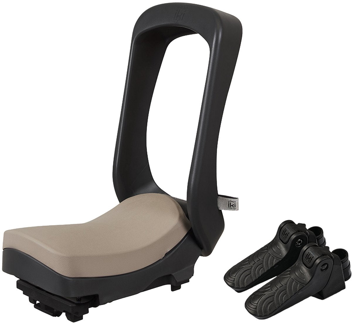 Urban Iki junior fietsstoeltje mik hd - bincho black inaho beige