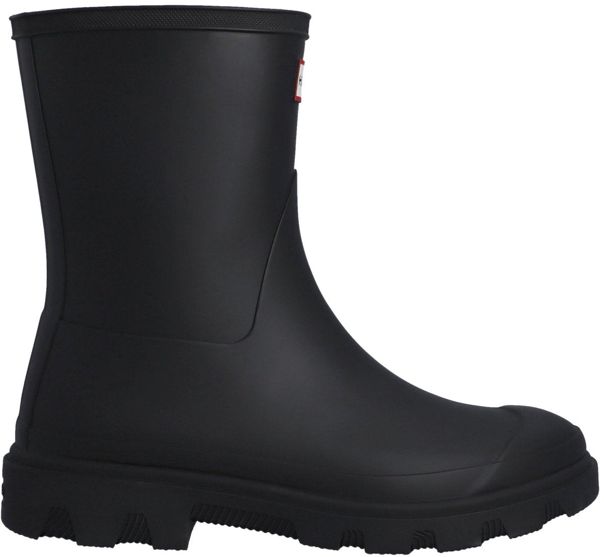 Hunter downpour short boot unisex regenlaarzen - zwart