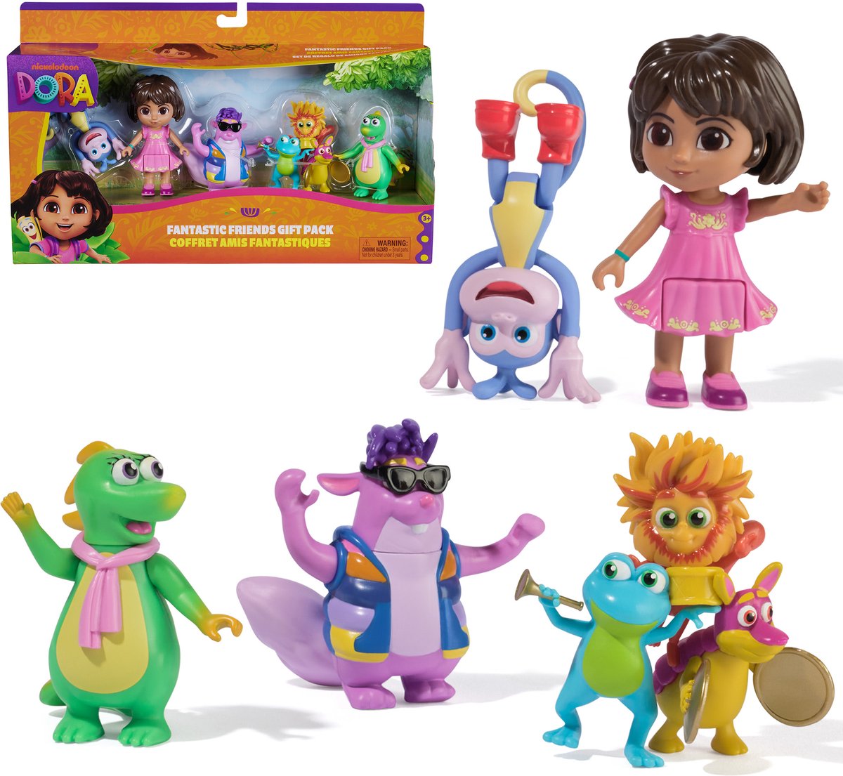 Dora De Explorer Dora - 5 figures gift pack - speelgoed