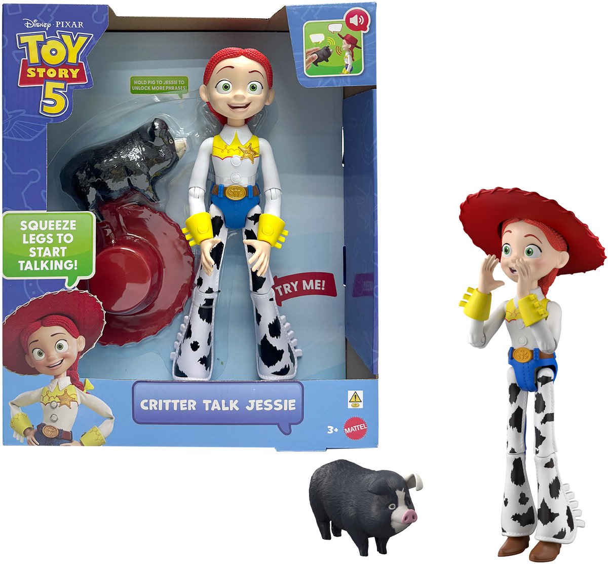 Mattel Toy story 5 - jessie deluxe dansende elektronisch - 30cm nl