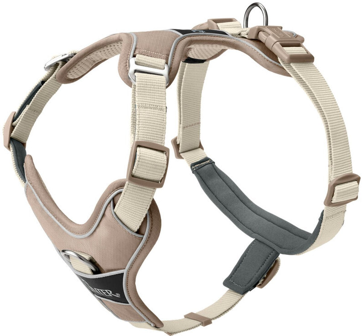 Hunter Hondentuigje divo up beige m