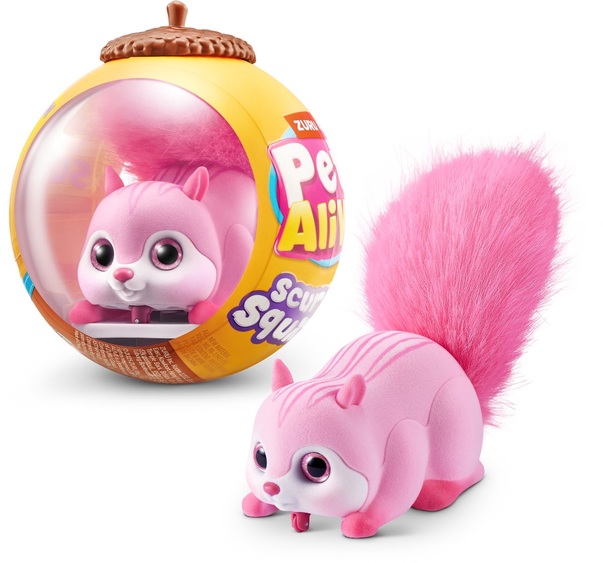PETS ALIVE scurry'n squirrel (pink)