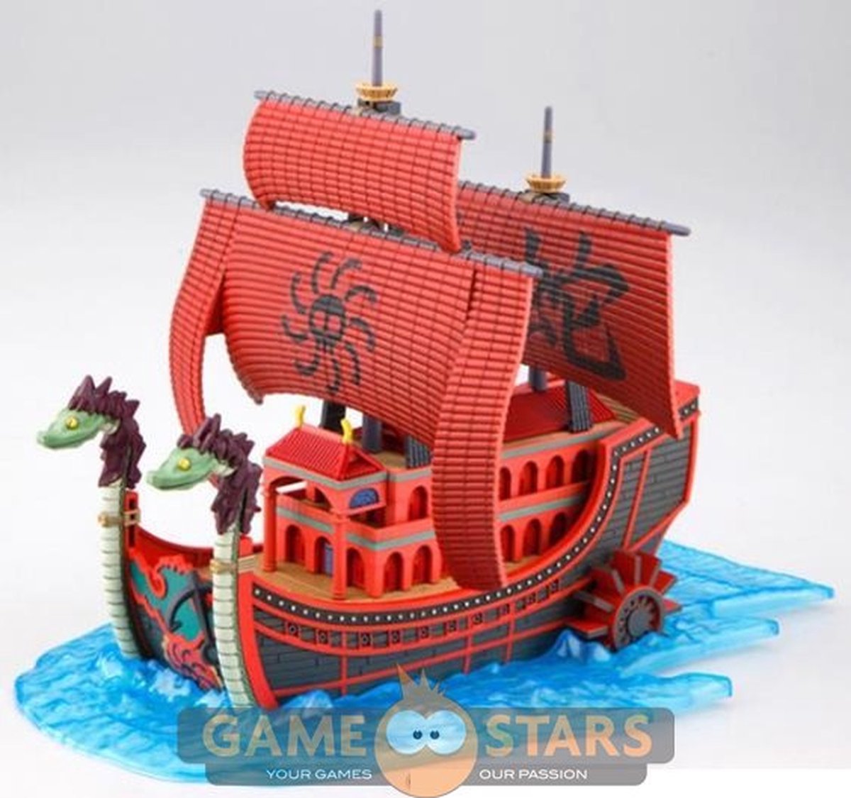 Bandai Namco Bandai one piece grand ship collection - modelbouw - kuja pirates ship - licentie