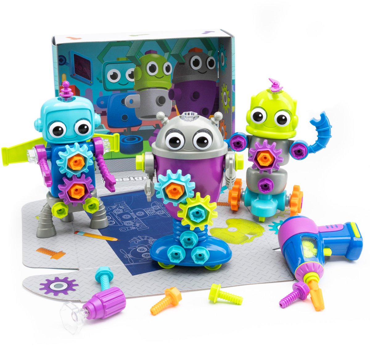 Learning Resources design drill® robot workshop - 1+