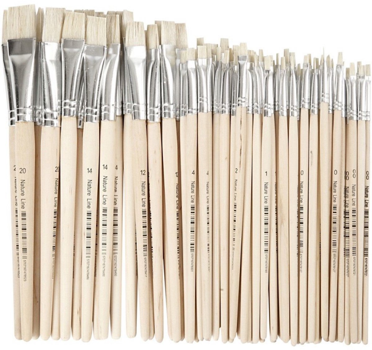 Creativ Company nature line kwasten set 00-20