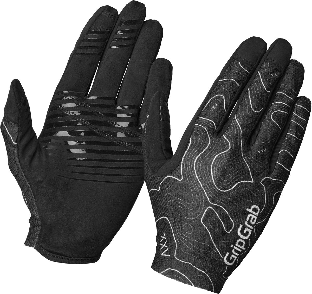 GripGrab - rebel lange vinger zomer fietshandschoenen zonder padding - unisex - zwart