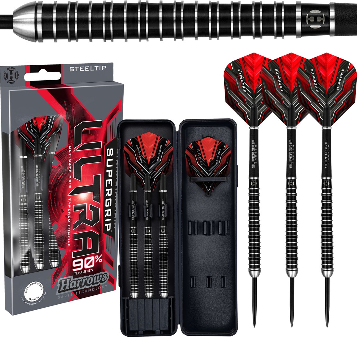 Harrows Supergrip ultra 90% tungsten 28gr