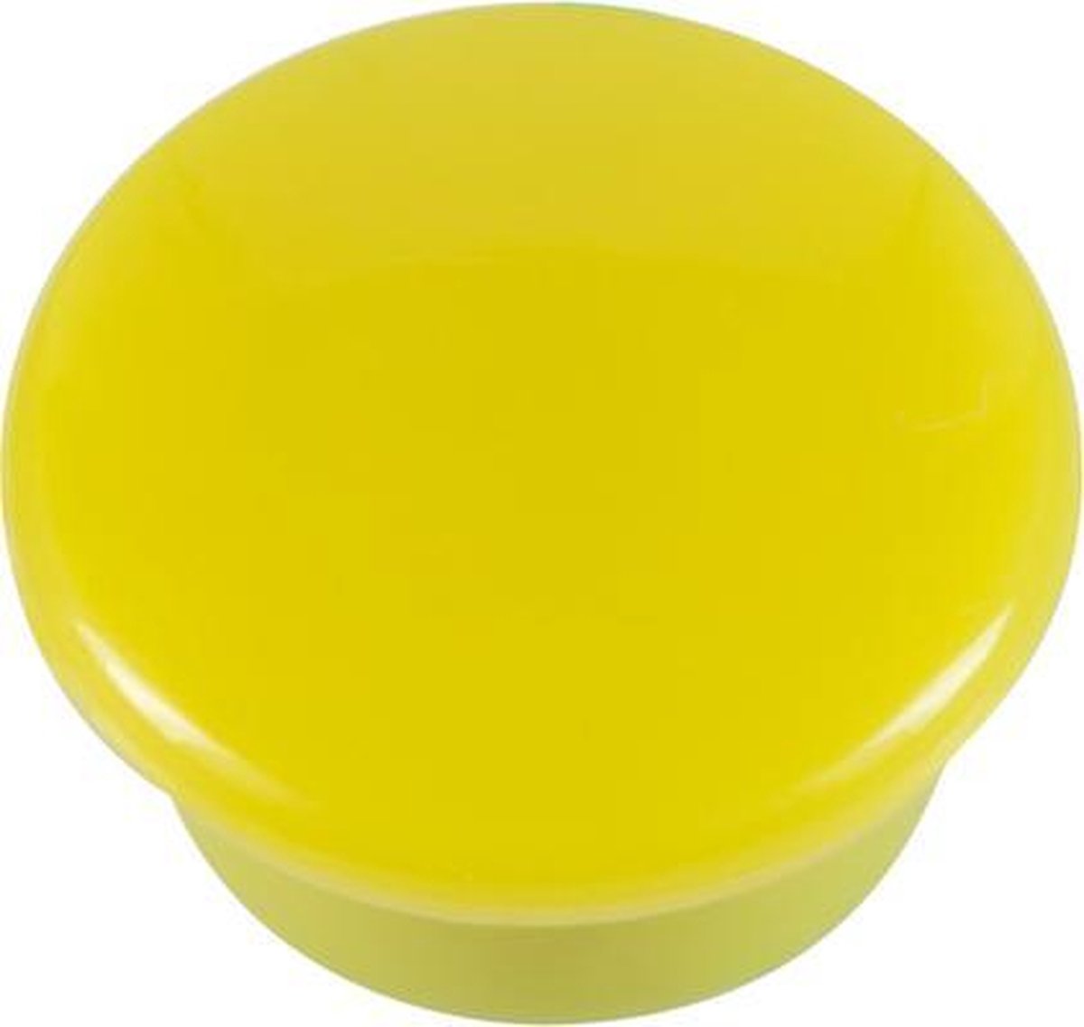 Westcott magneten - formaat 15x8mm - geel - 10 stuks - ac-e10803