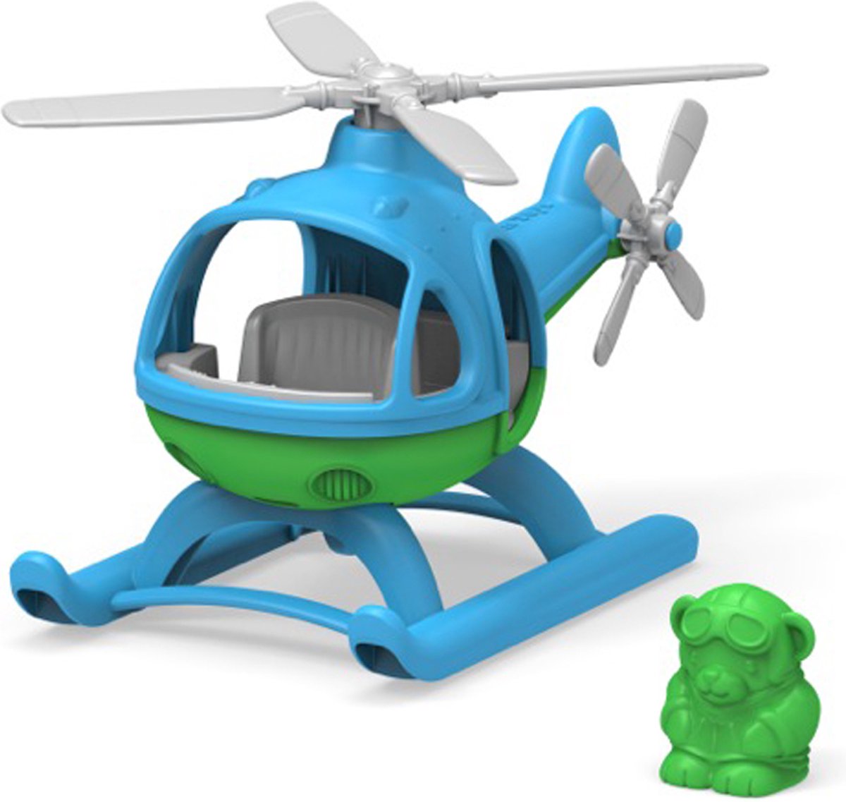 Green Toys helikopter - gemaakt van 100% gerecycled kunststof
