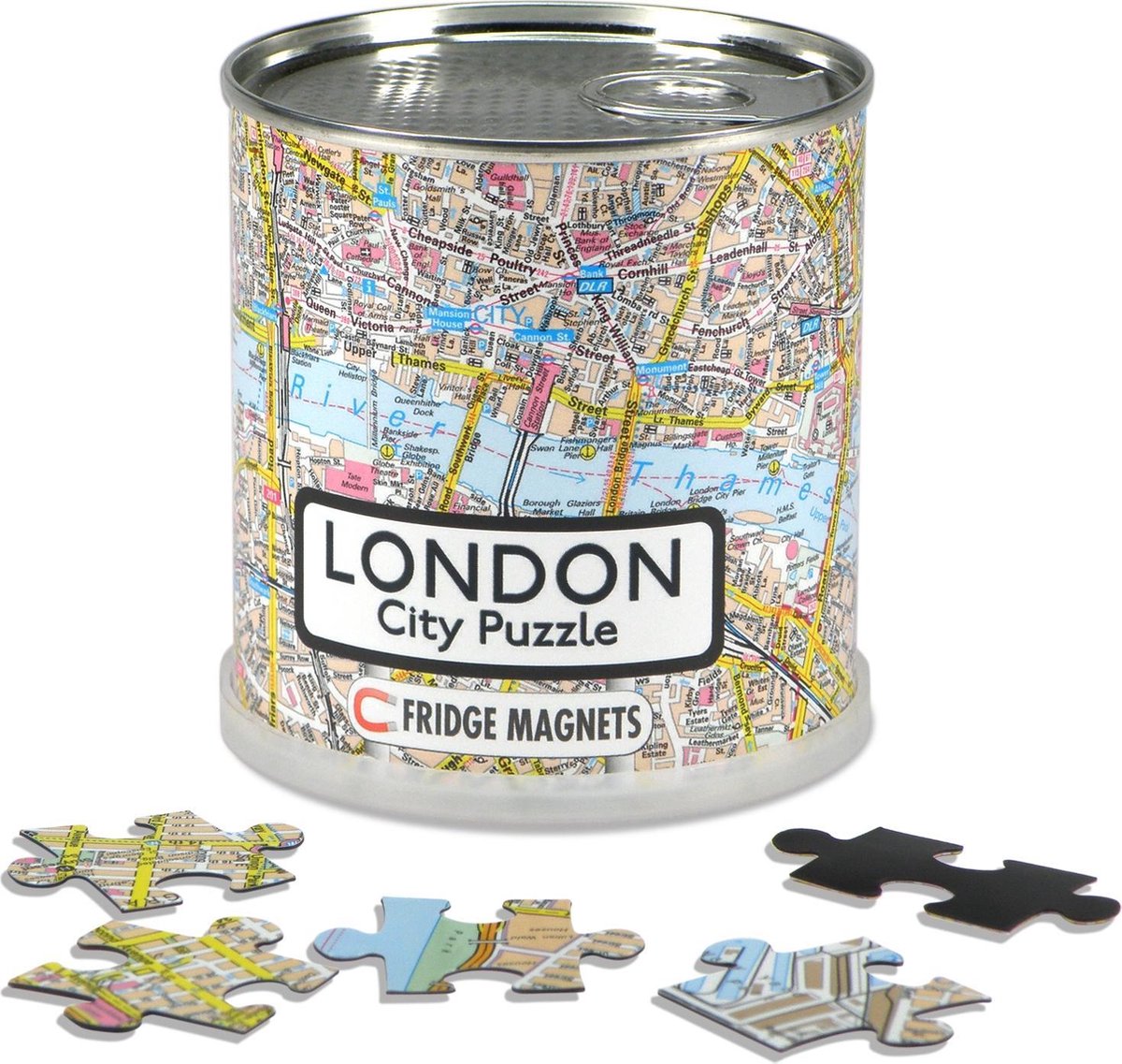 City Puzzle london city - puzzel - magnetisch - 100 puzzelstukjes