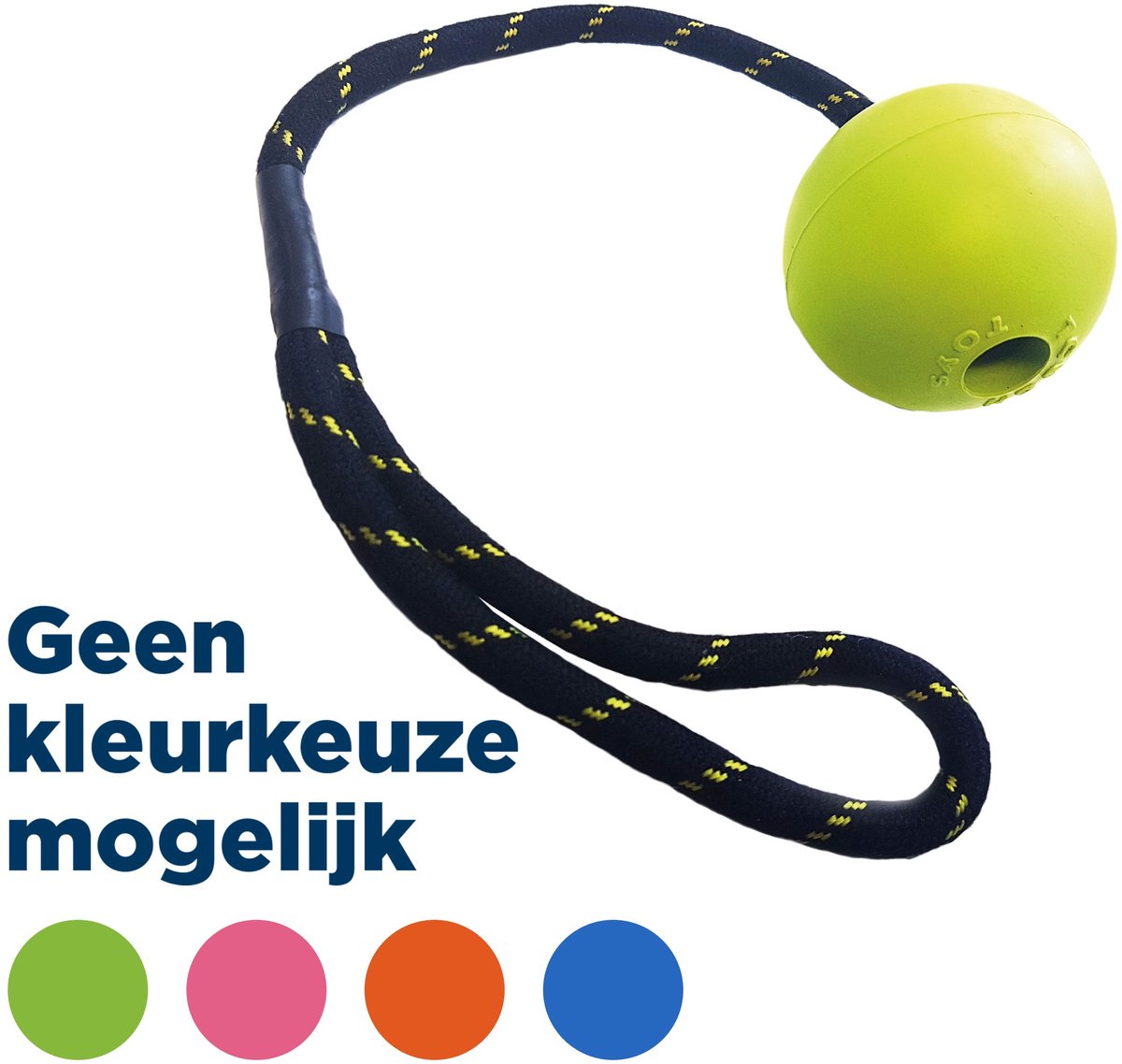 Happy Pet tough toys floater jumbo bal touw assorti
