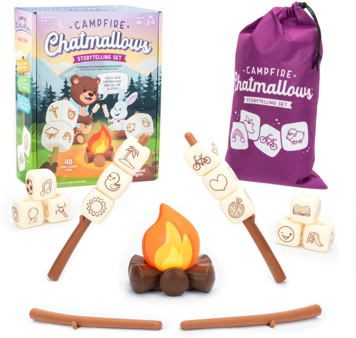 Learning Resources campfire chatmallows™ story telling set - 3+