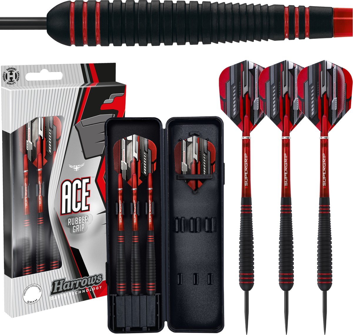Harrows Ace rubbergrip 26gr