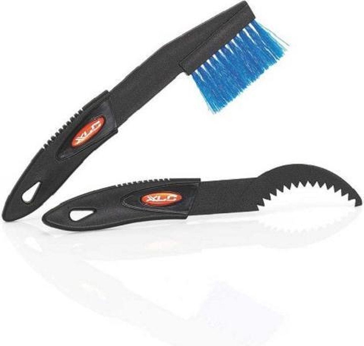 XLC to-s55 reinigingsset - cassette schraper - borstel - 2 delig - zwart blauw