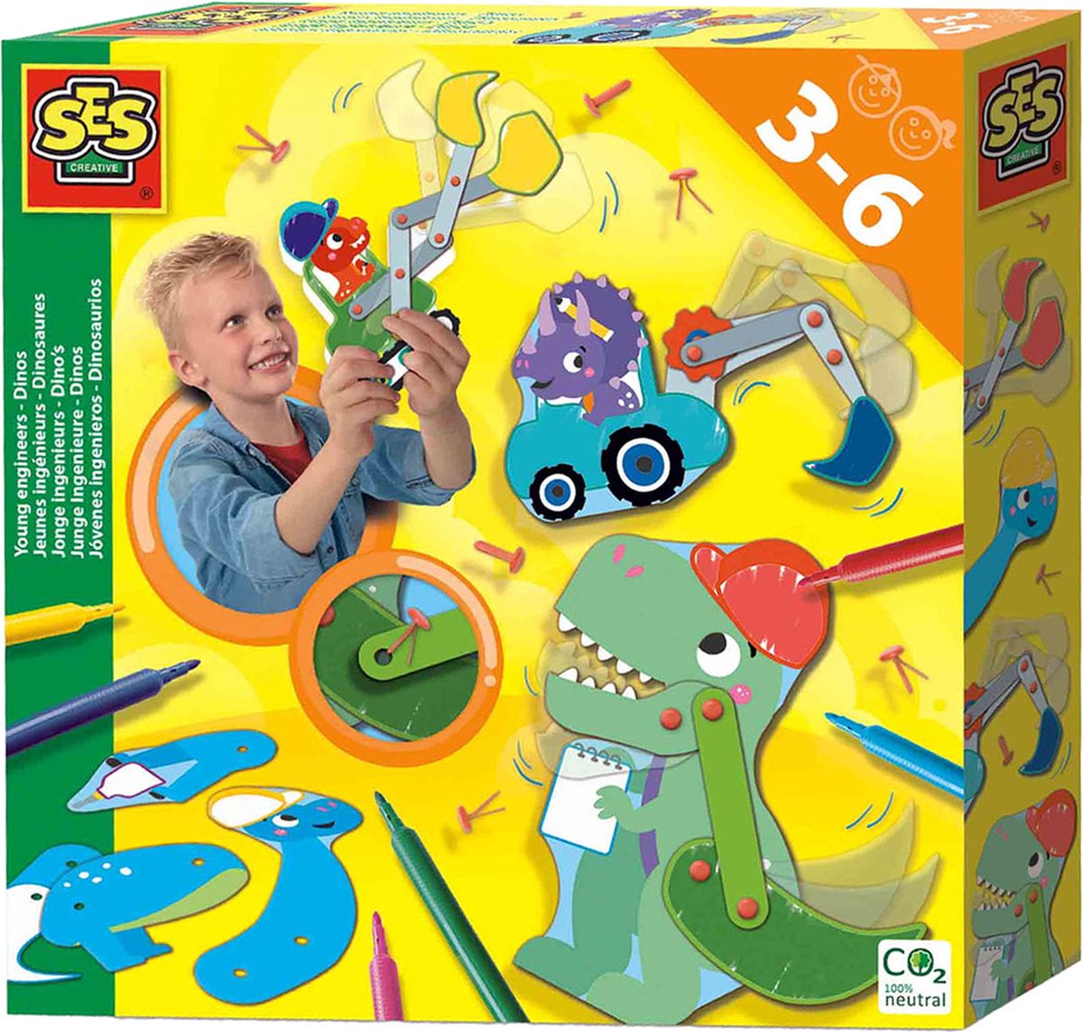 SES Creative Ses jonge ingenieurs - dino's