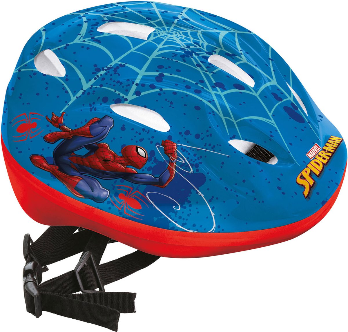 Mondo Spiderman helm - verstelbaar - 52-56cm