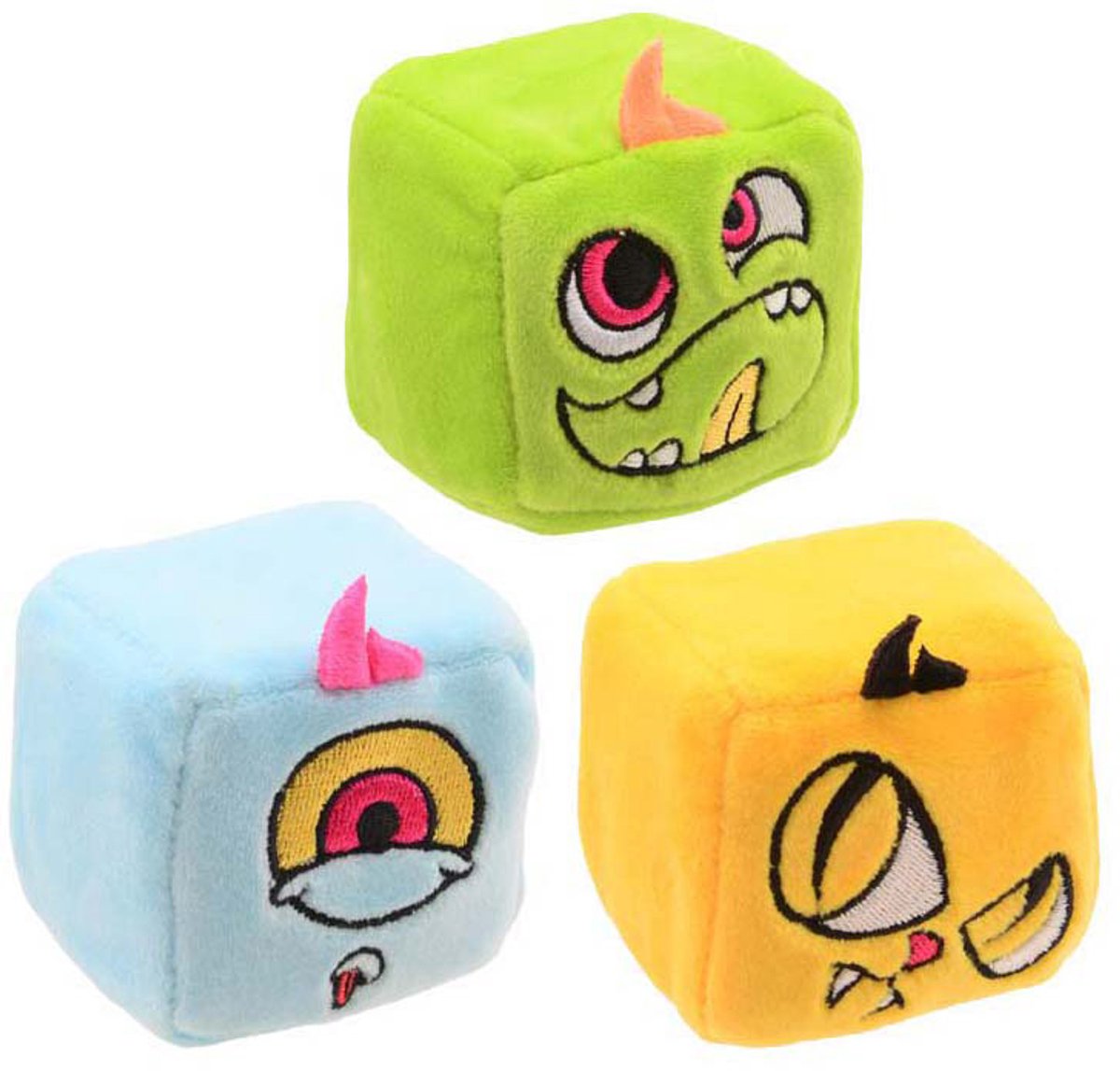 Johntoy Slow rise pluche monster kubus