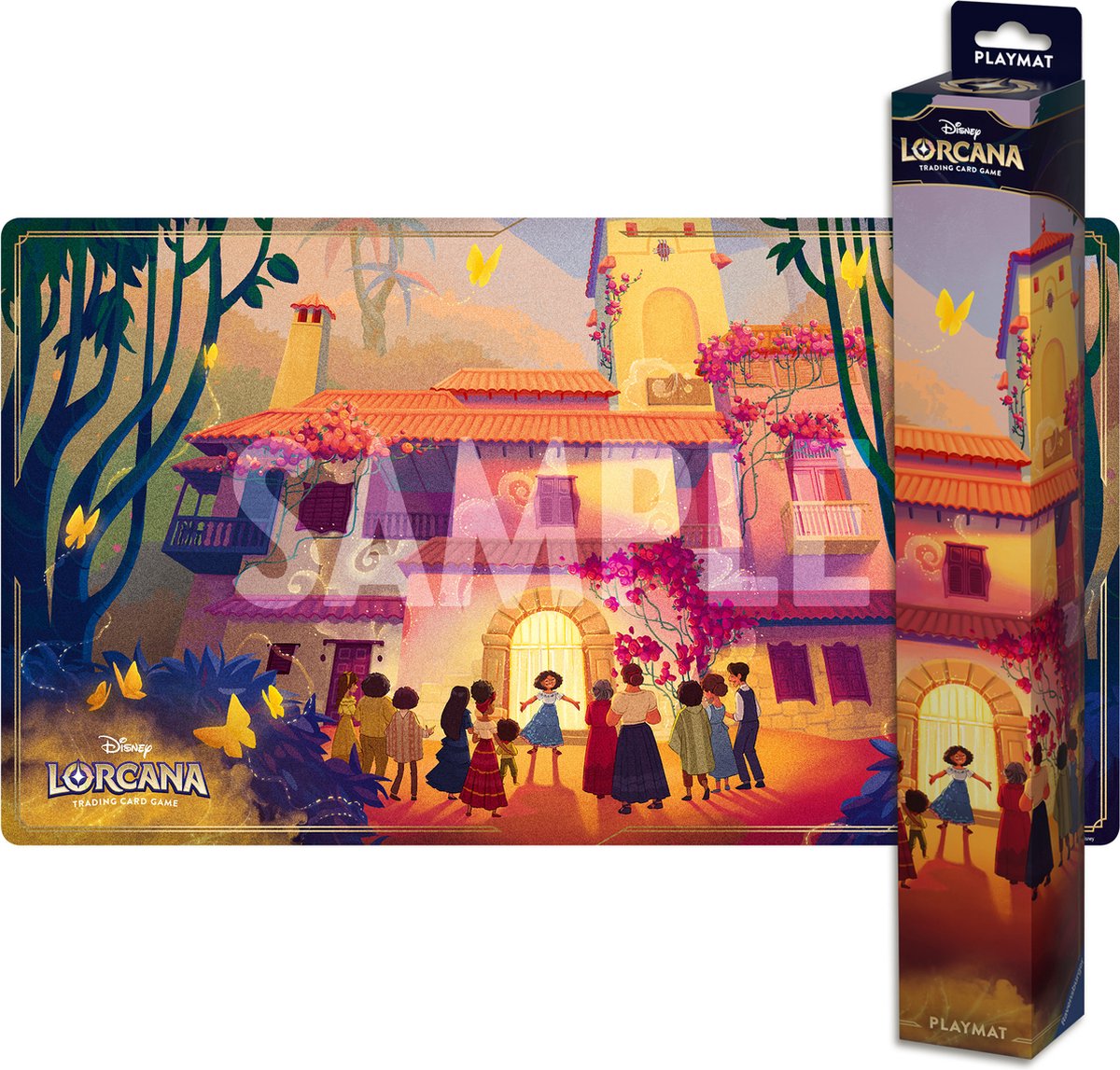 Disney Lorcana tcg - shimmering skies - encanto playmat