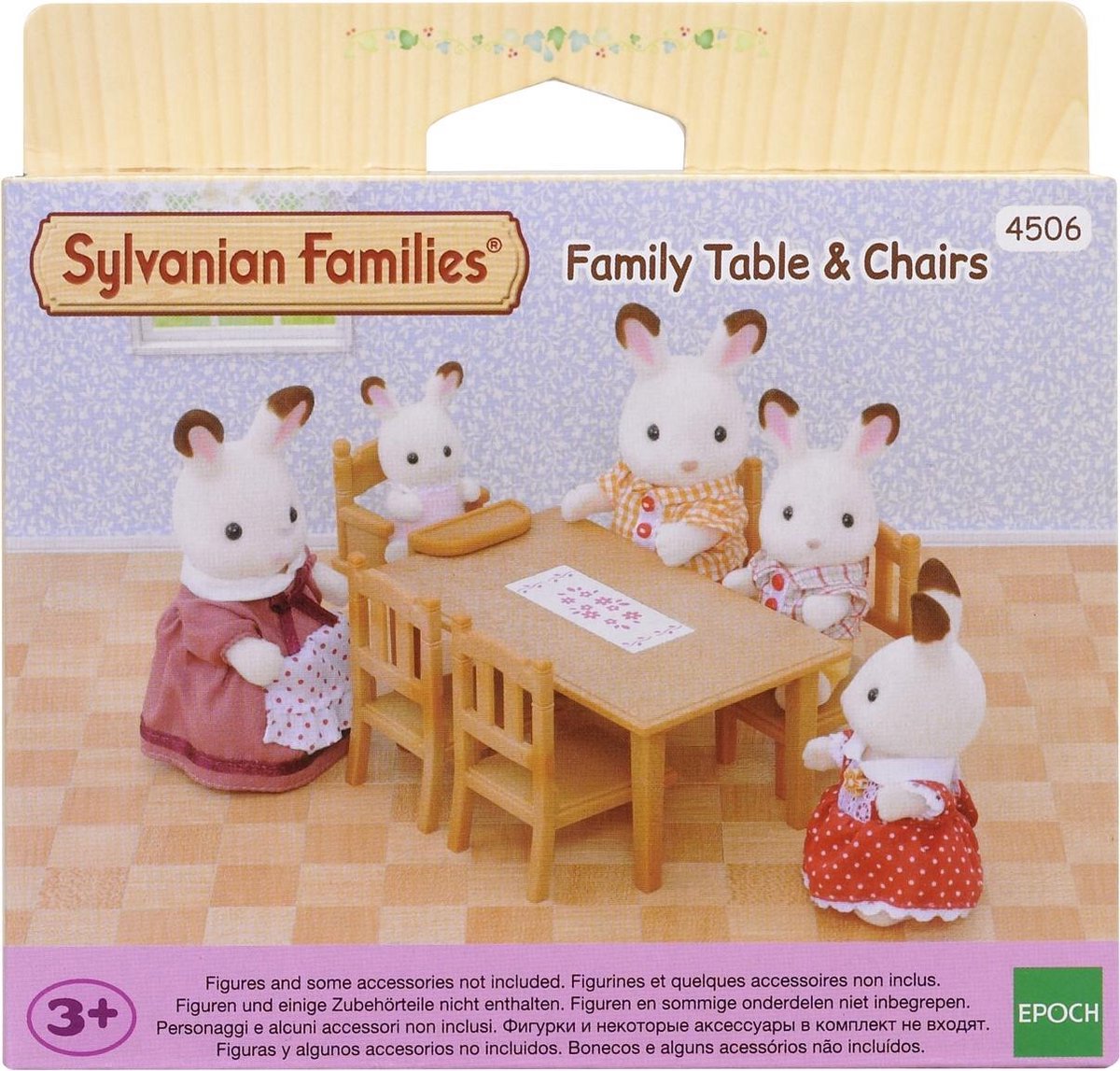 Sylvanian Families 4506 eettafelset-poppenhuisinrichting