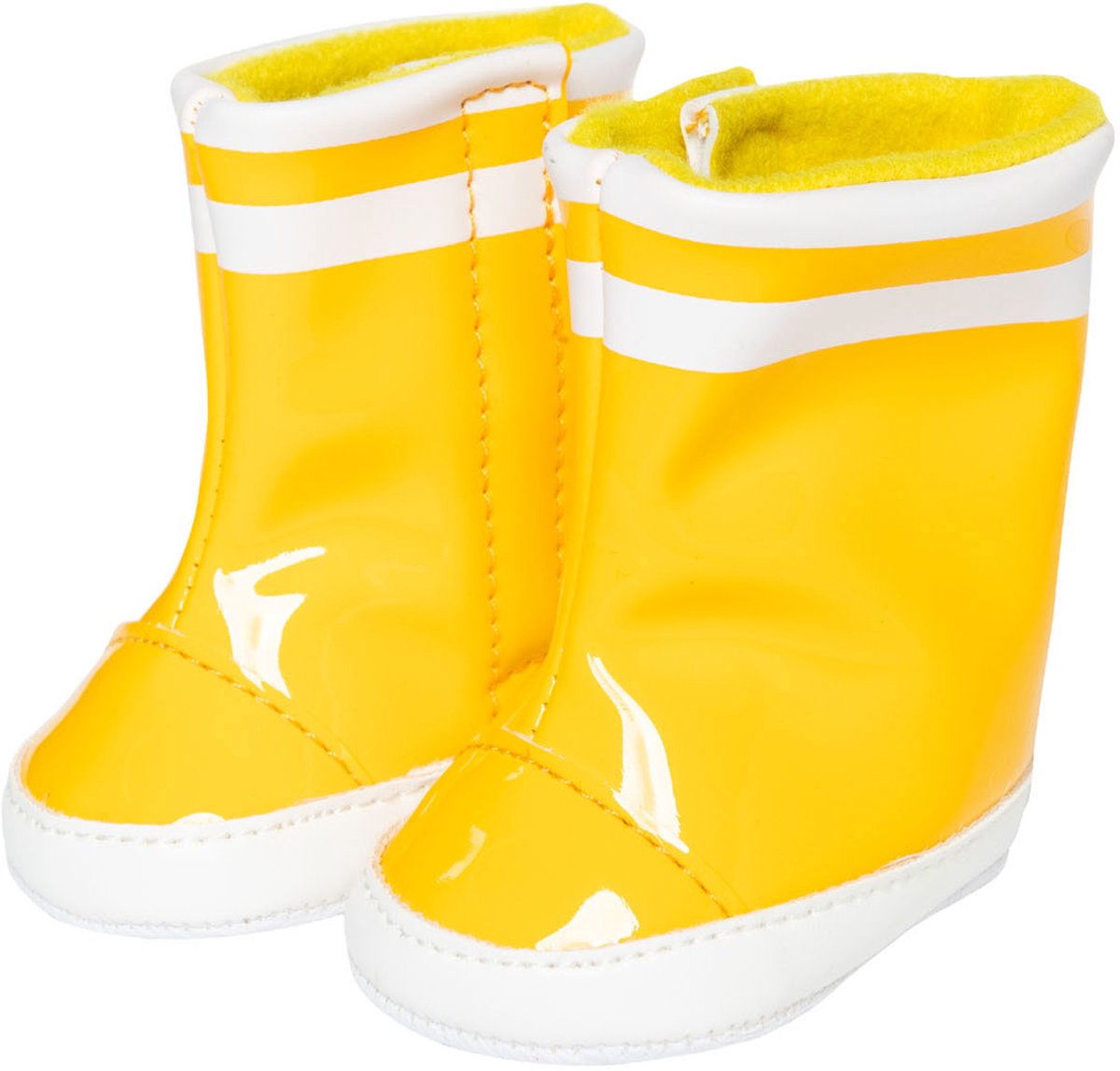 Heless Poppen regenlaarzen geel, 30-34 cm
