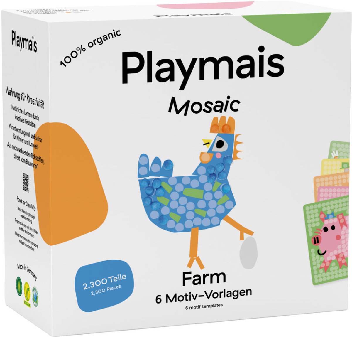 PlayMais mosaic boerderij - 2300 stukjes