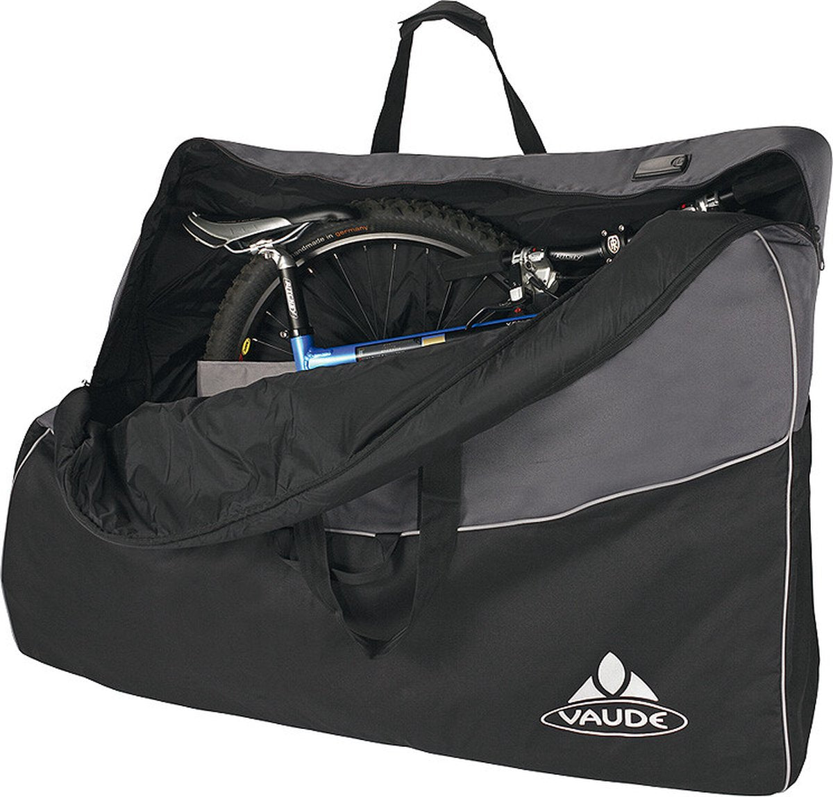 Vaude big bike bag fietstas - black anthracite