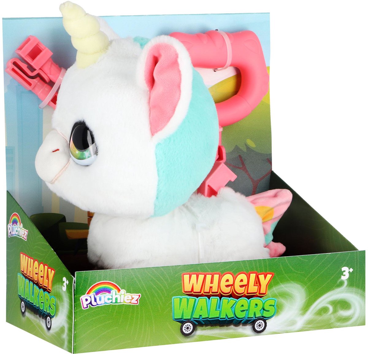 Pluchiez pluche unicorn knuffel 80 cm - zachte eenhoorn speelgoed.