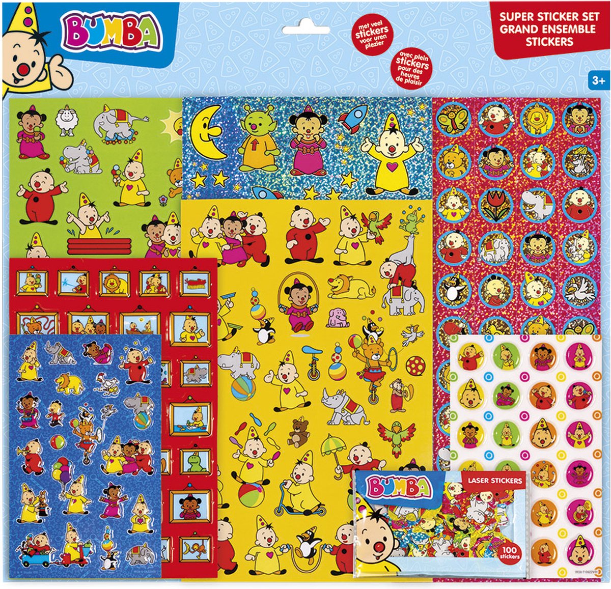 Totum Super stickerset - bumba