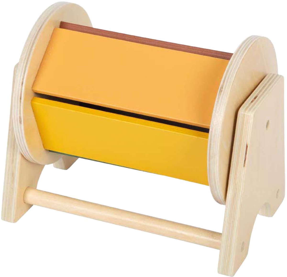 Small Foot - houten montessori draaiende trommel fsc