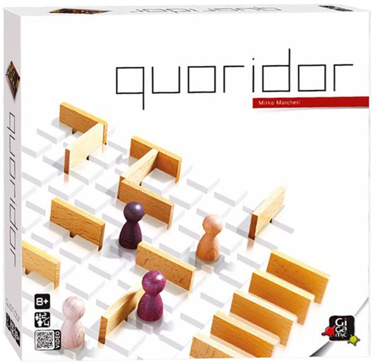 999Games Gigamic - quoridor classic - abstract tactisch spel