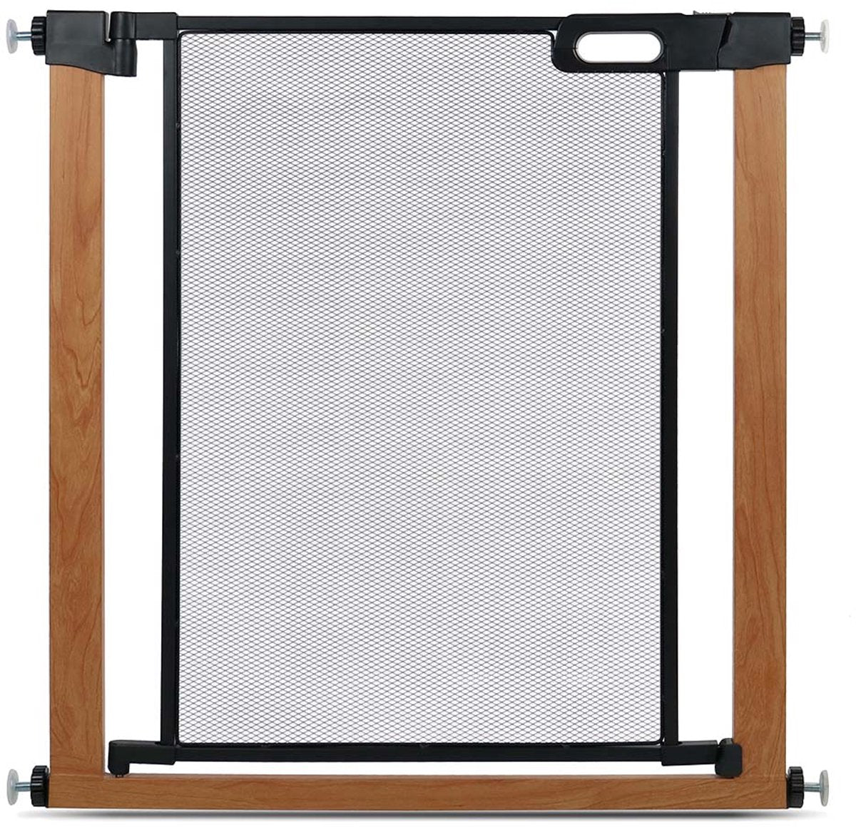 Duvo Plus my home veiligheidshek en verlengstukken 2.5x75-82x76cm zwart bruin