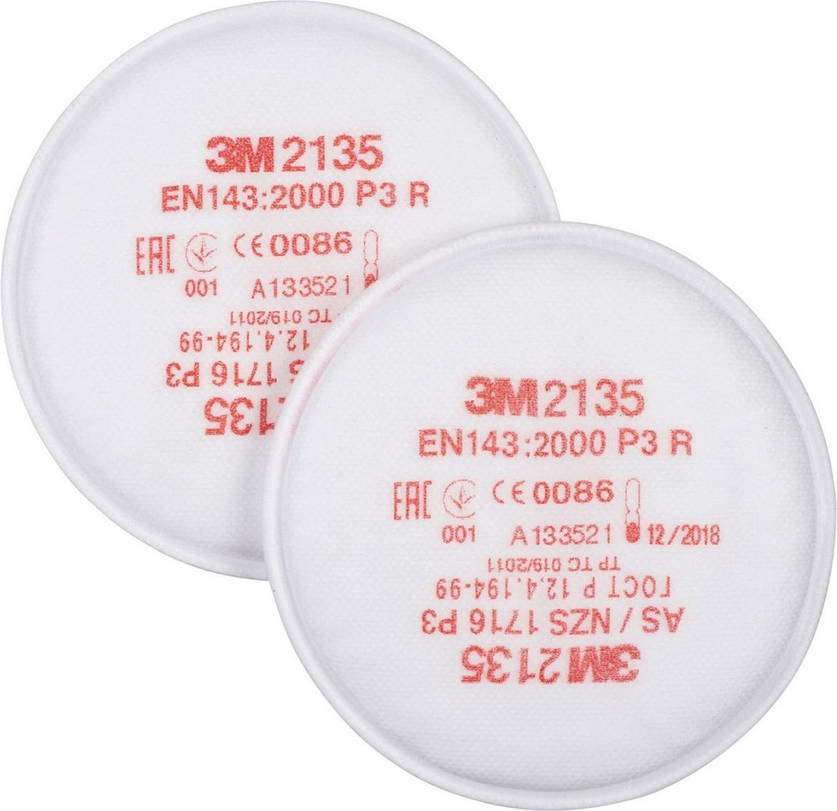 3M stoffilter p3 type 2135