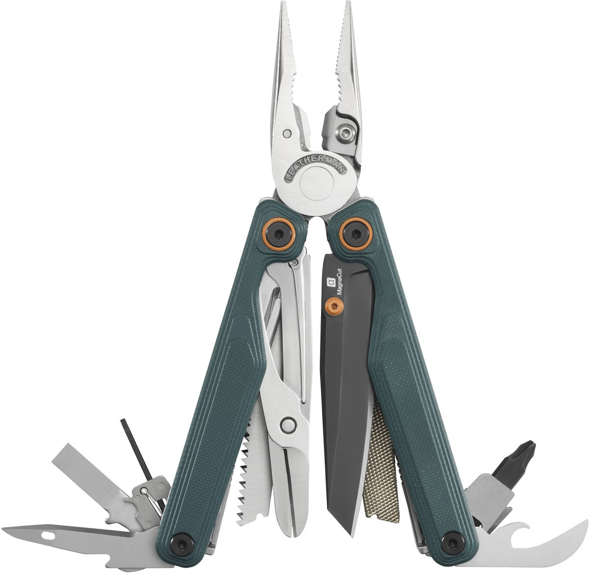Leatherman - wave alpha multitool - 16 gereedschappen, cascadia