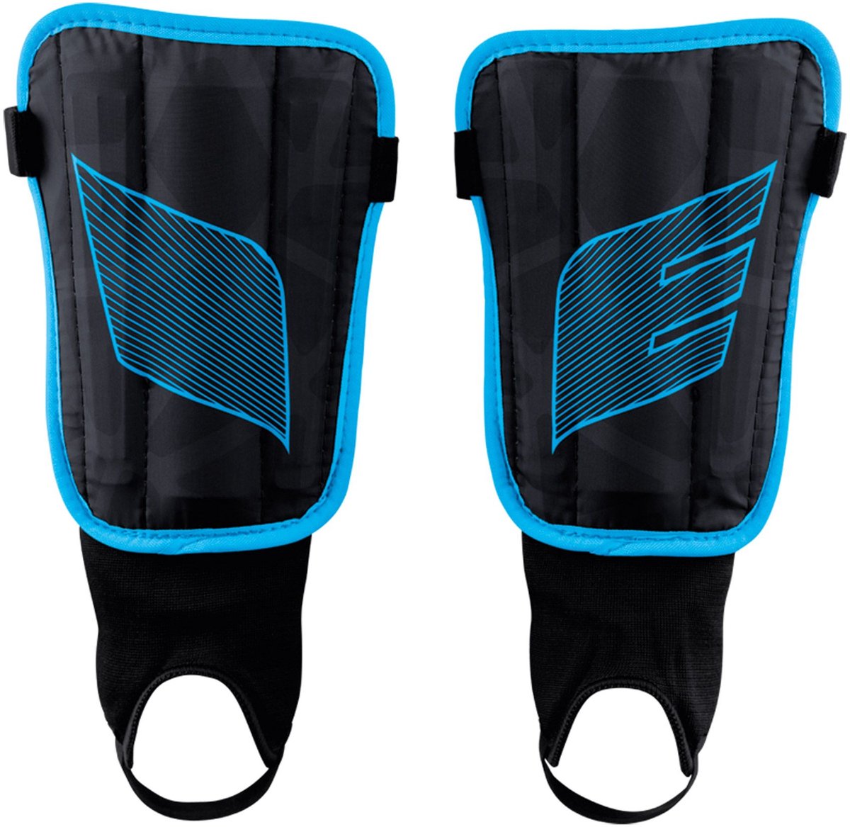 Erima flex guard ergono scheenbeschermer - curaçao zwart | maat: xxs