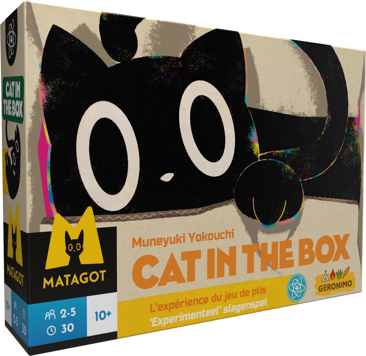 Geronimo Games - cat in the box - strategisch spel - 2-5 spelers - geschikt vanaf 10 jaar