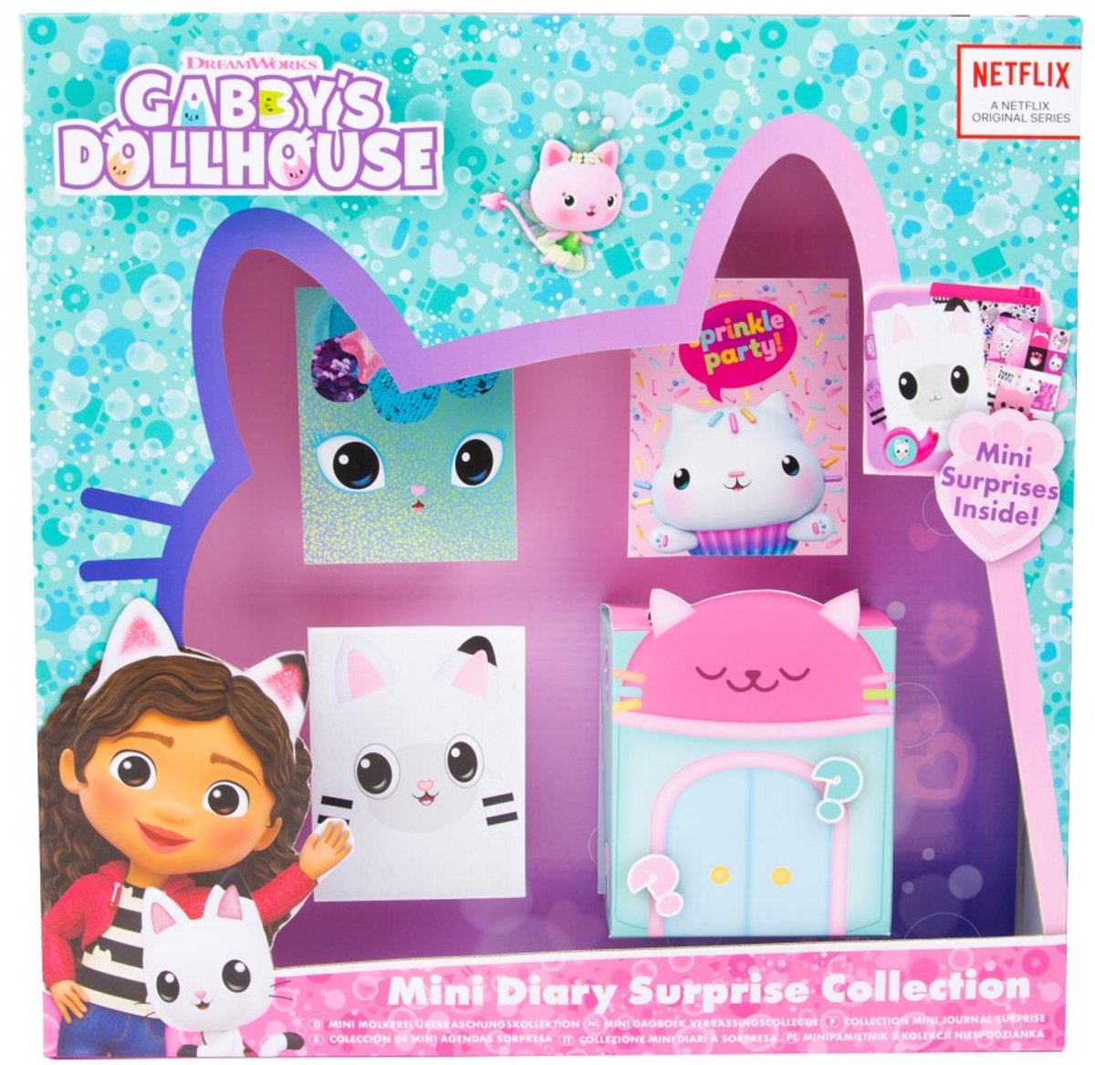 Gabby's Poppenhuis Gabby's dollhouse mini diary surprise collection