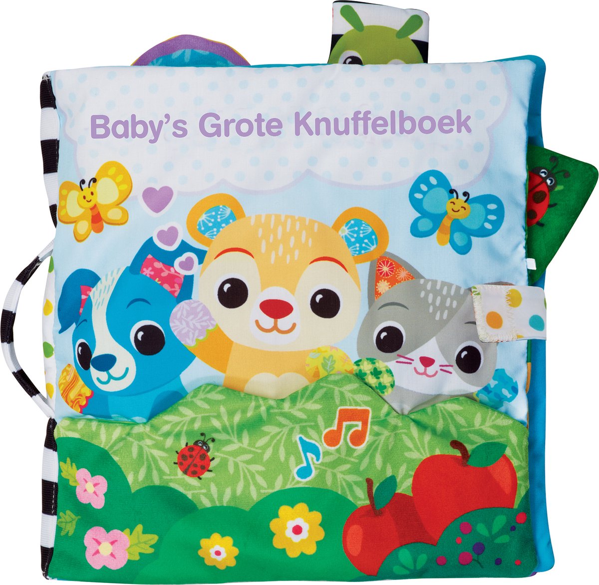 VTech baby's grote knuffelboek - baby speelgoed - leert motoriek, muziek en geluiden - speelgoed vanaf 3 maanden