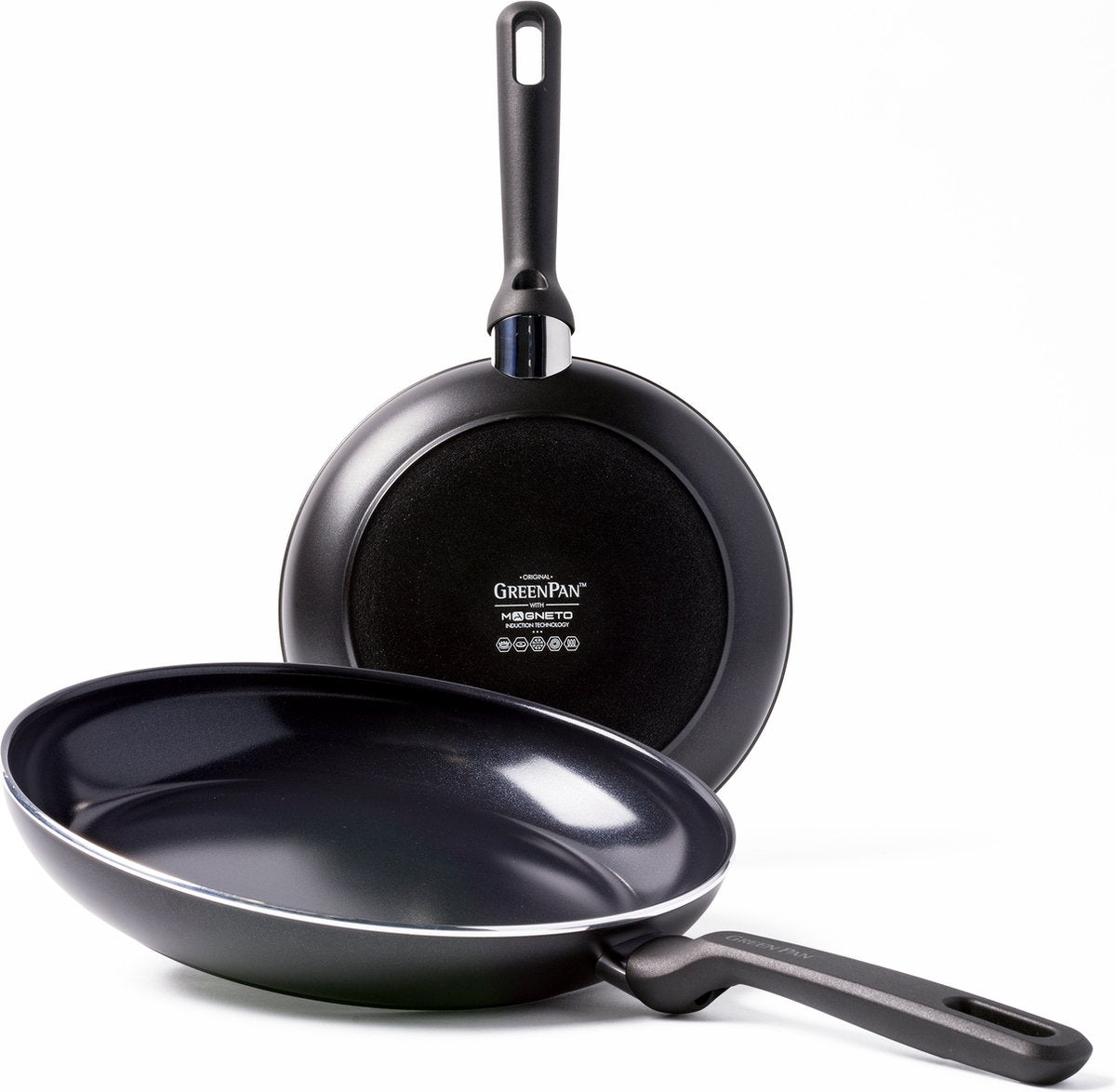GreenPan memphis koekenpannenset 20 cm 28 cm - pfas-vrij - inductie