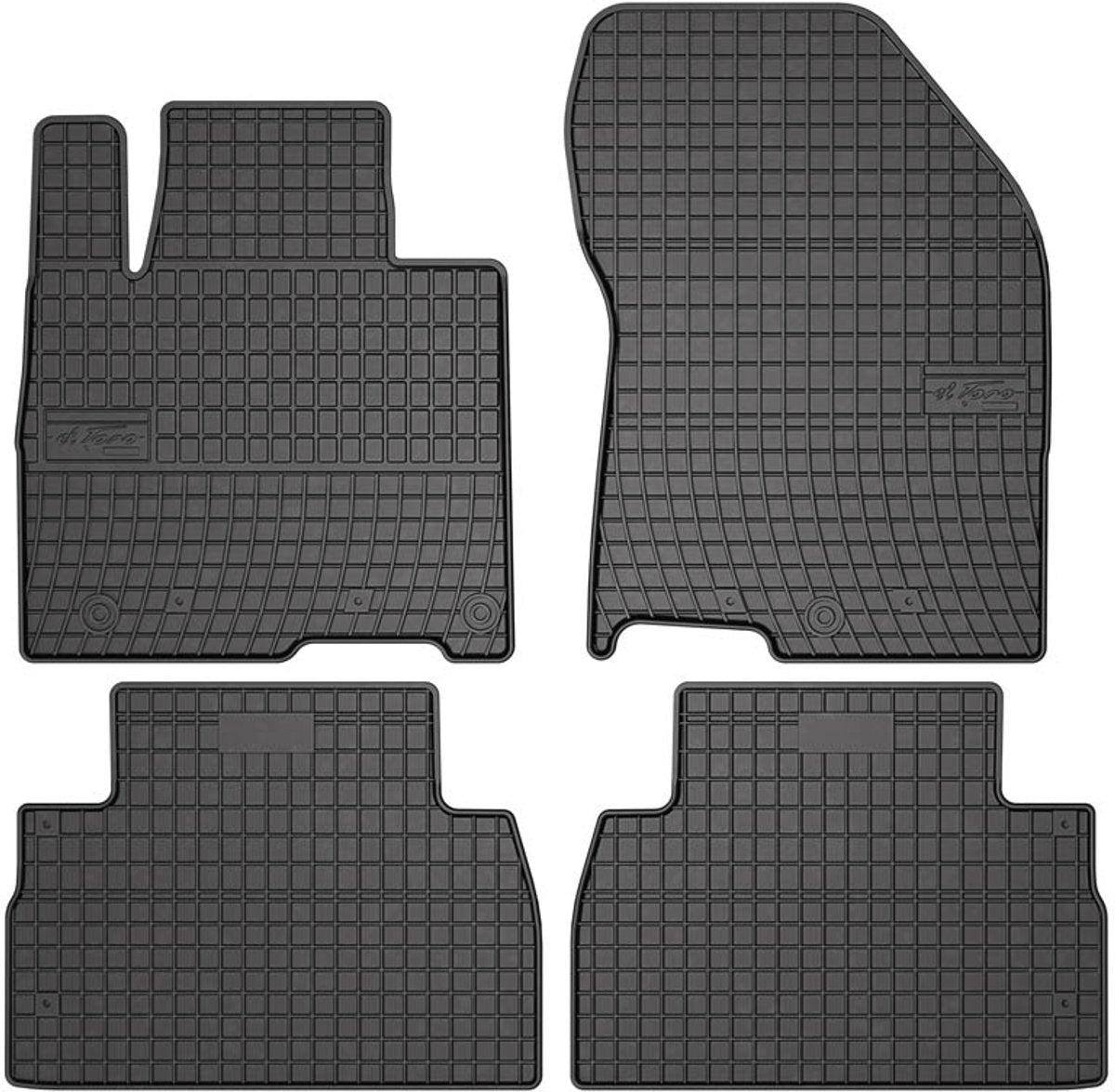 Frogum Rubbermatten hyundai santa fe 2018-2024 -