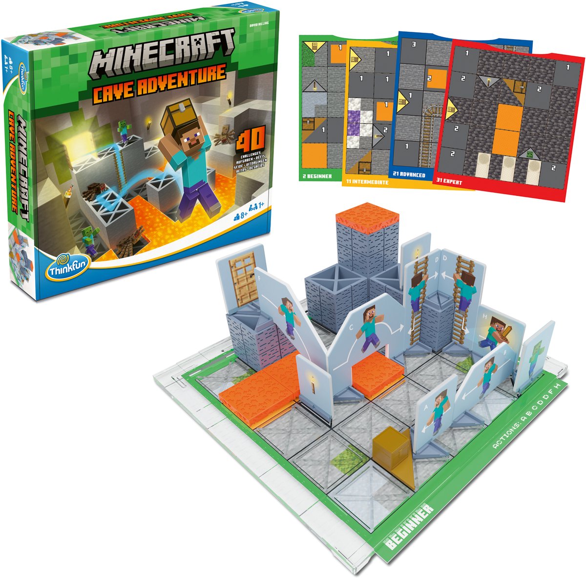 ThinkFun Ravensburger minecraft cave adventure