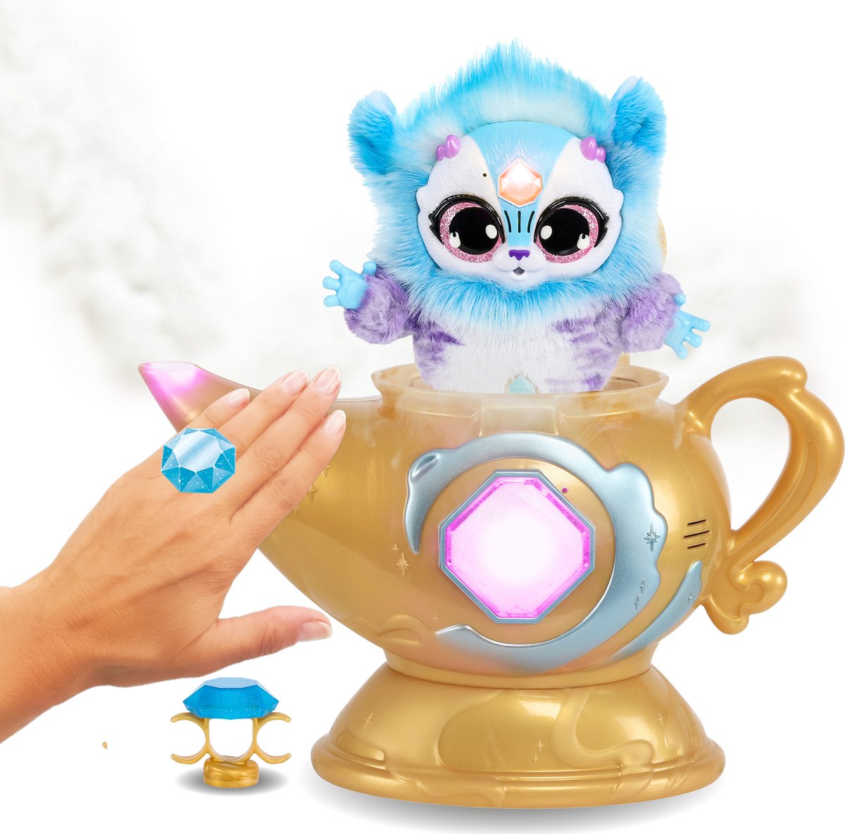 Magic Mixies magische wonderlamp blauw